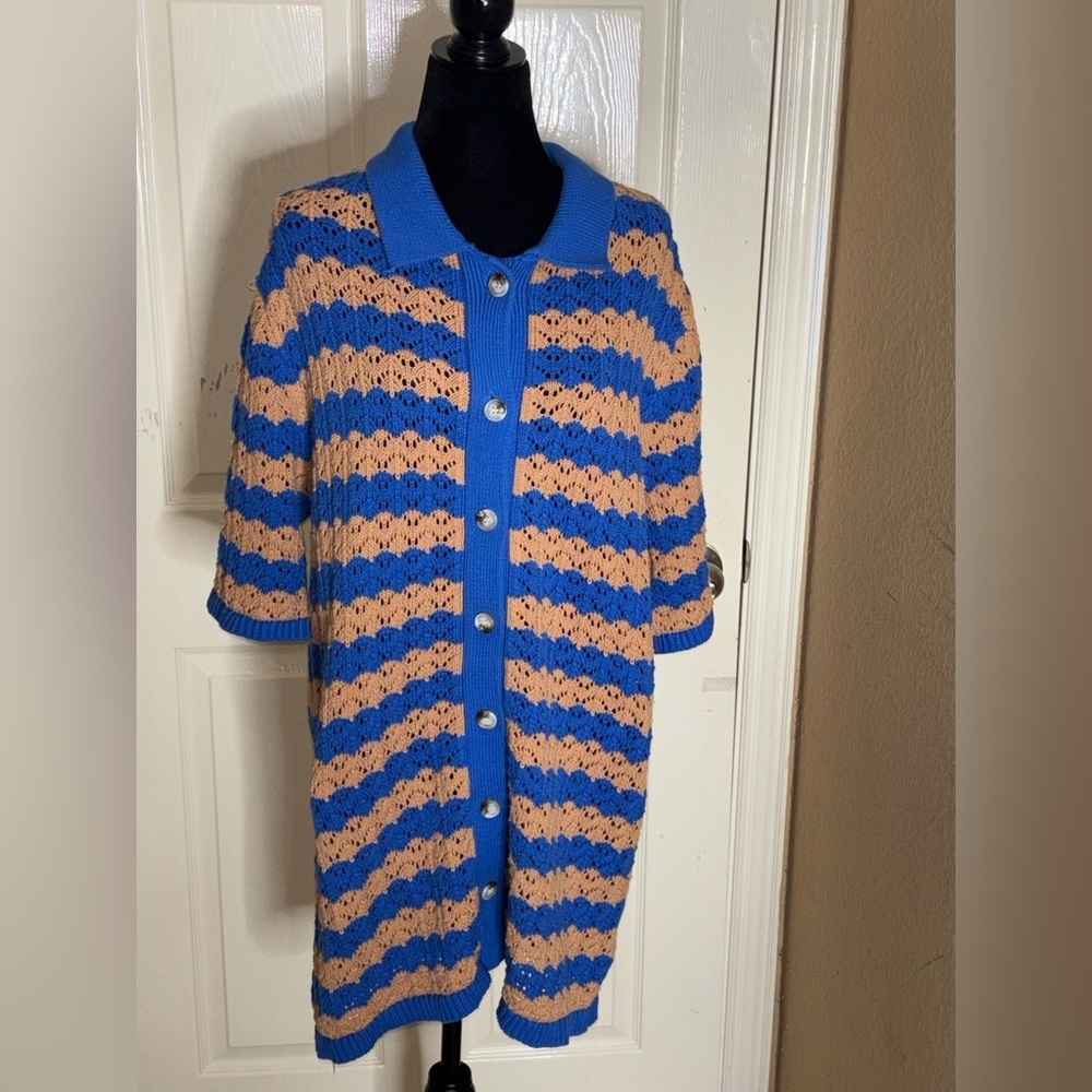 Aaron & Amber Misty Knit Dress Large - Picture 8 of 12